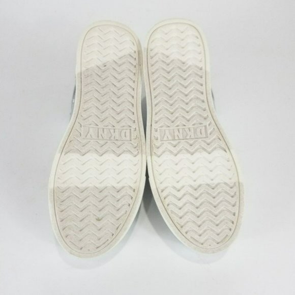 DKNY Girls Silver Heart Sneakers -13 - Picture 4 of 4